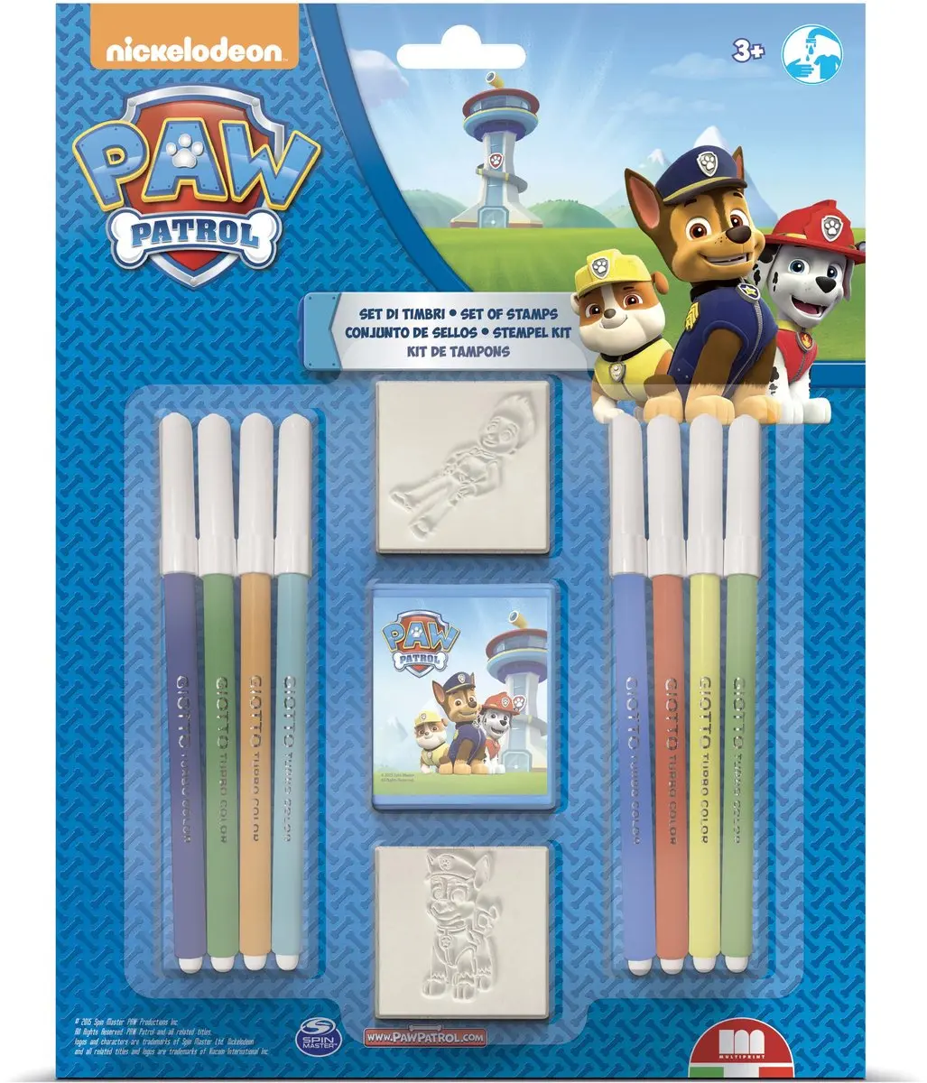 PAW Patrol Stempelset 11-delig - afbeelding 2 van 4
