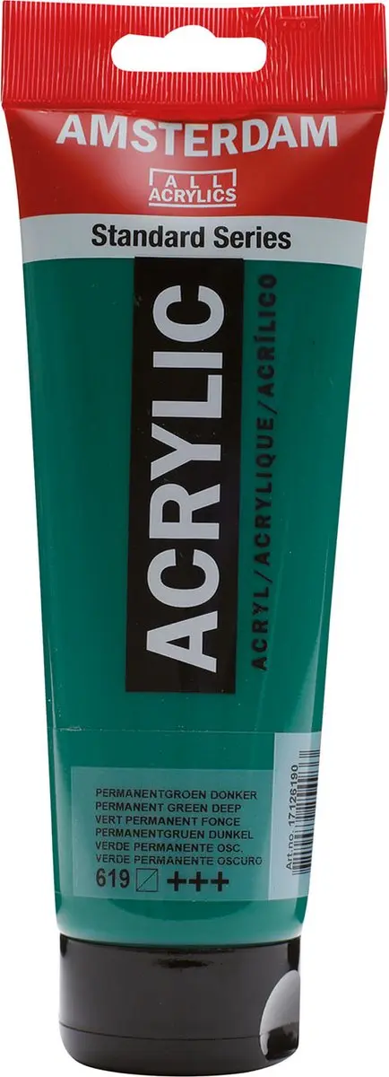 Amsterdam Acrylverf 619 Permanentgroen Donker - 250ml - afbeelding 2 van 2