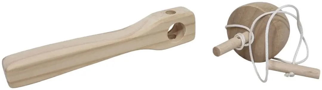 ThimbleToys Houten Trektol - Blank - afbeelding 3 van 5