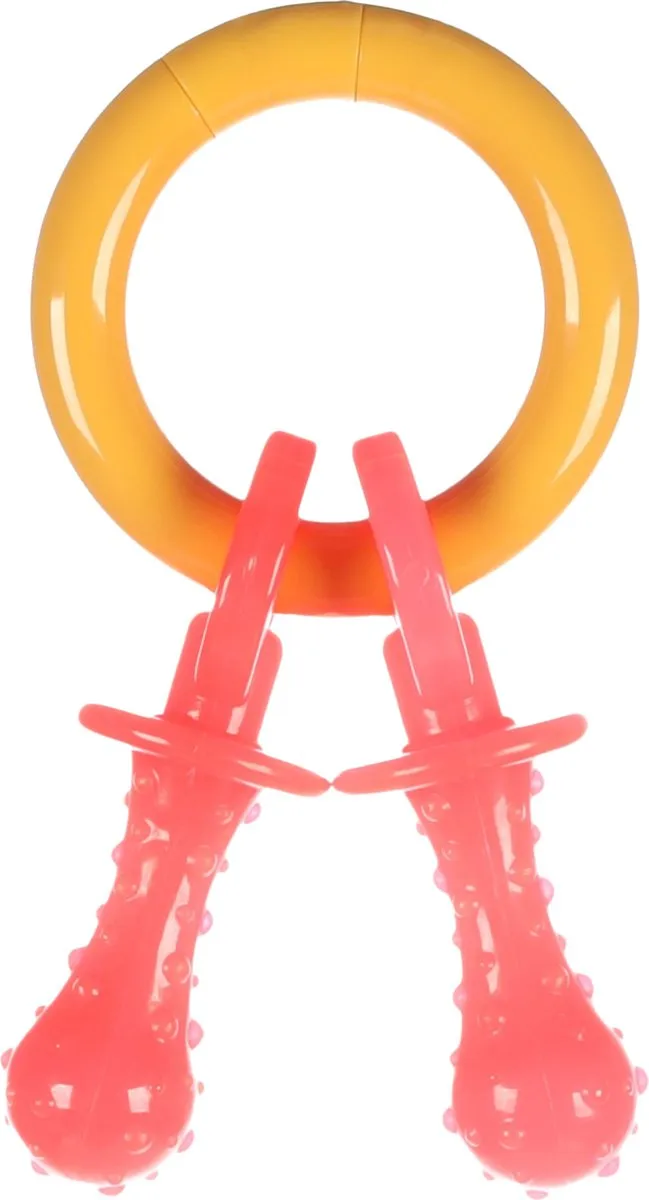 Flamingo Sleutelhanger Hondenspeelgoed