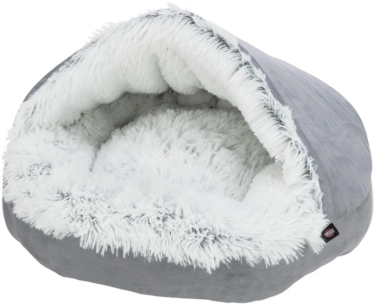 Trixie Hondenmand Donut Harvey - Grijs/Wit 70x70cm - afbeelding 6 van 6
