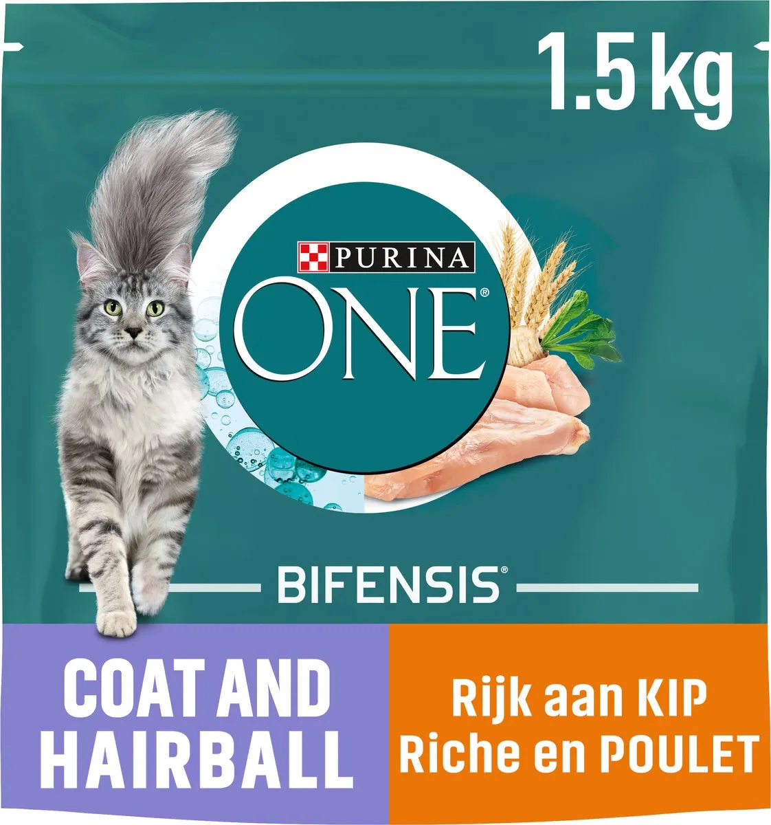 Purina ONE Coat & Hairball Kattenvoer