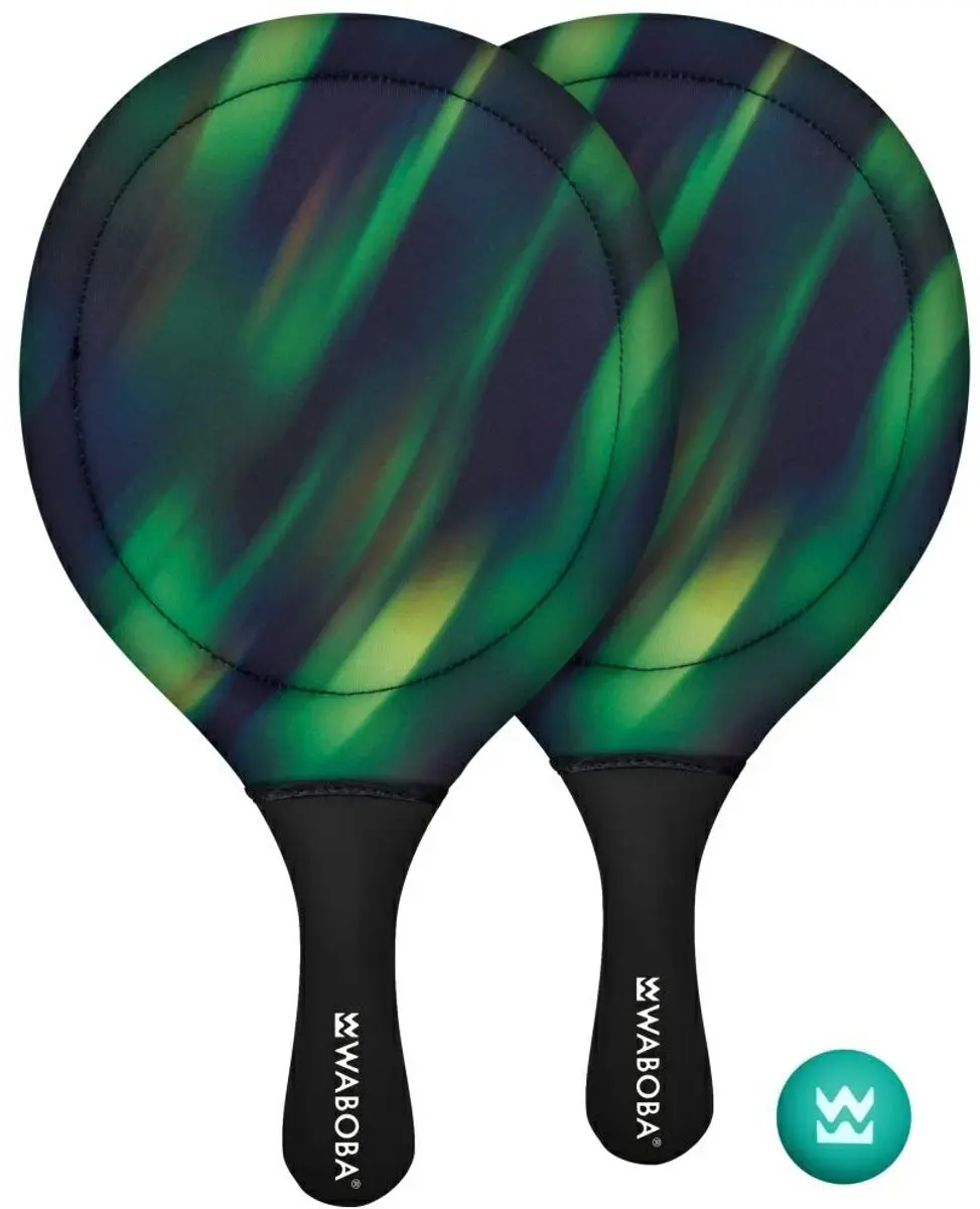 Waboba Beach Paddle Set - Neopreen Tennisset - afbeelding 2 van 6