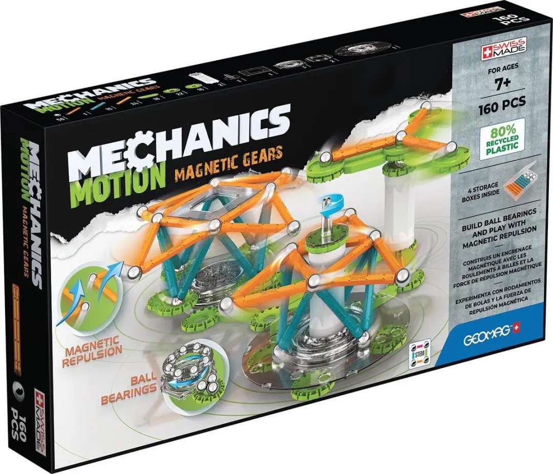 Geomag Mechanics Motion RE 3 Magnetic Gears