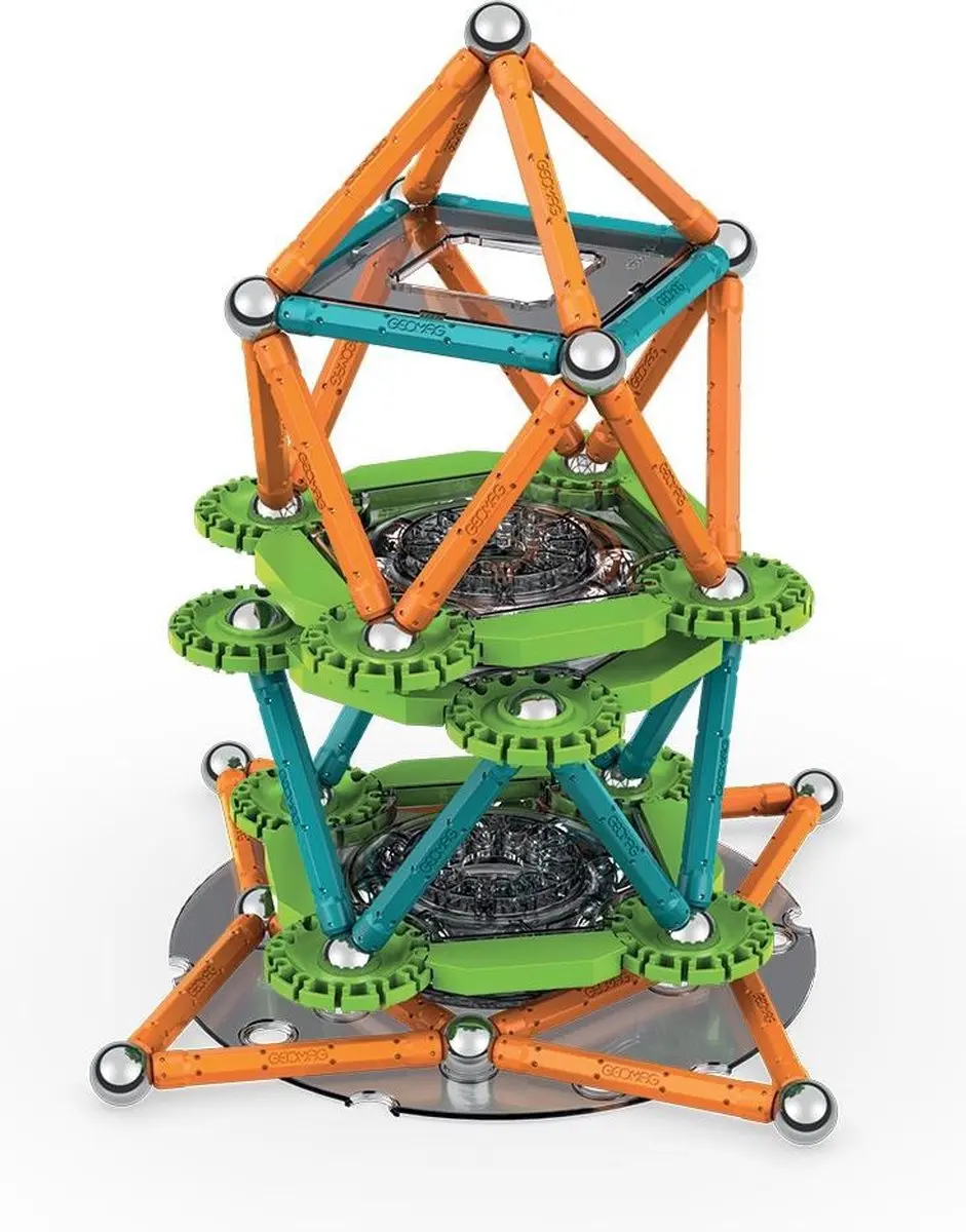Geomag Mechanics Motion RE 3 Magnetic Gears - 160 delig - afbeelding 2 van 6