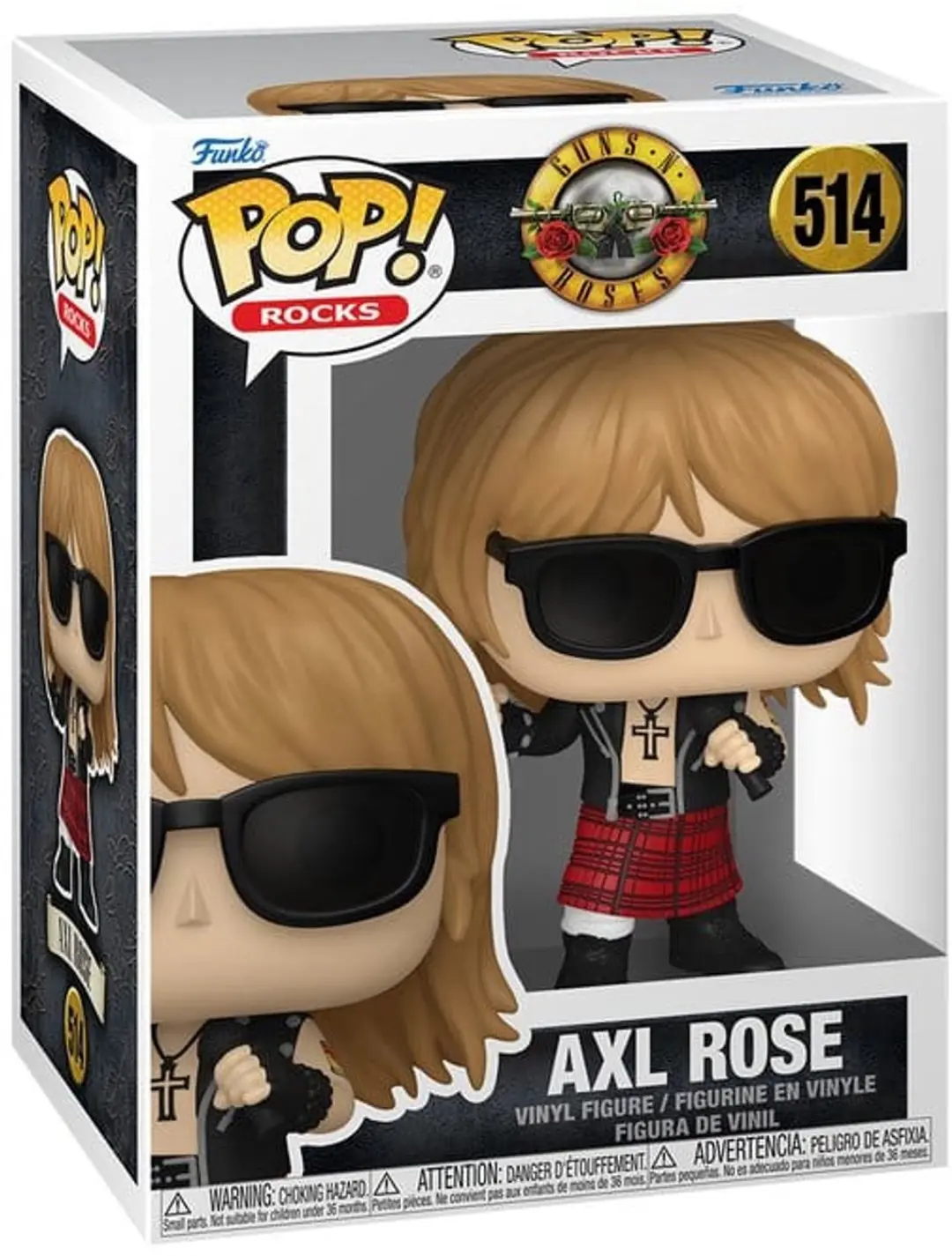 Funko POP! Rocks Axl Rose (LaLD) Vinyl Figuur 9cm