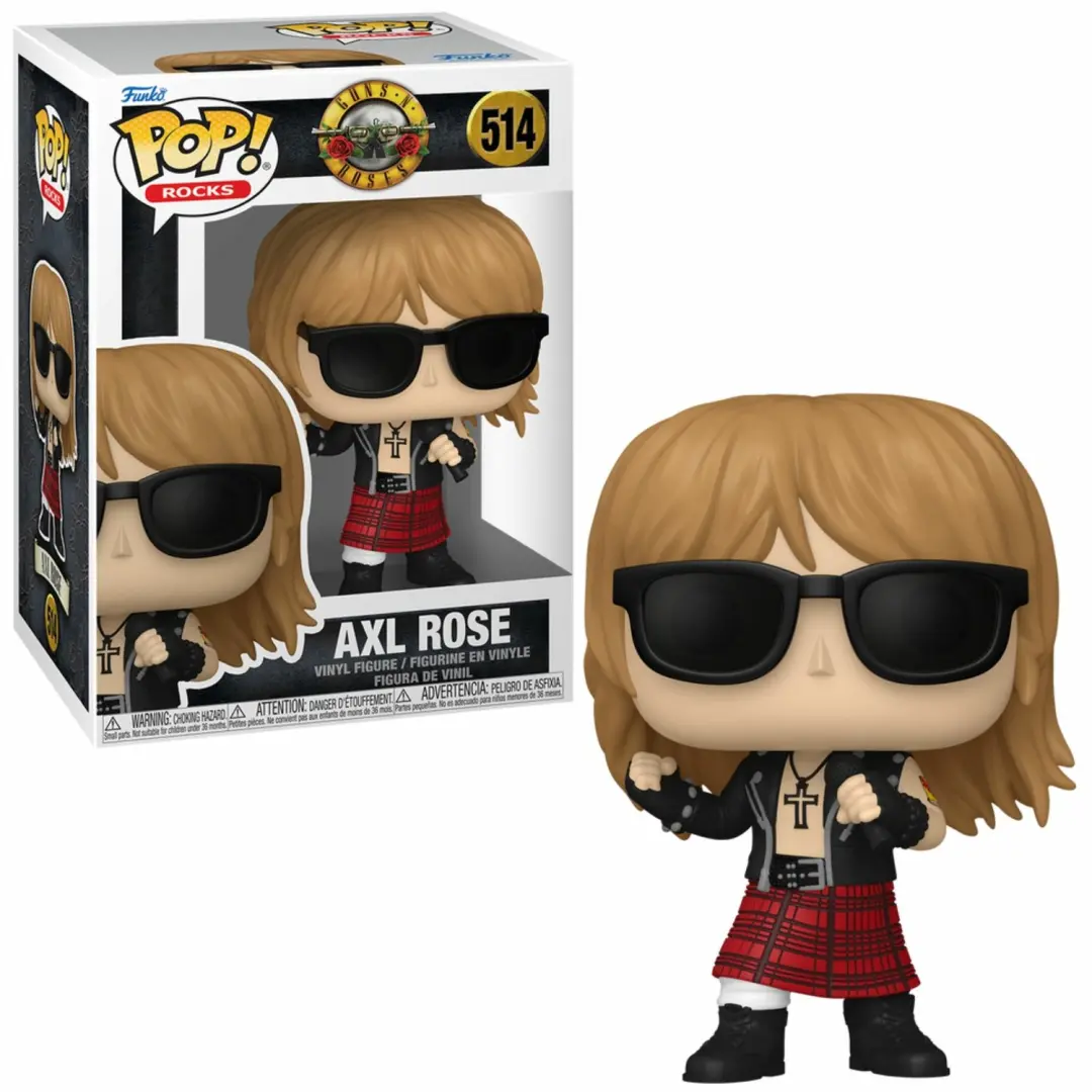 Funko POP! Rocks Axl Rose (LaLD) Vinyl Figuur 9cm - afbeelding 2 van 3