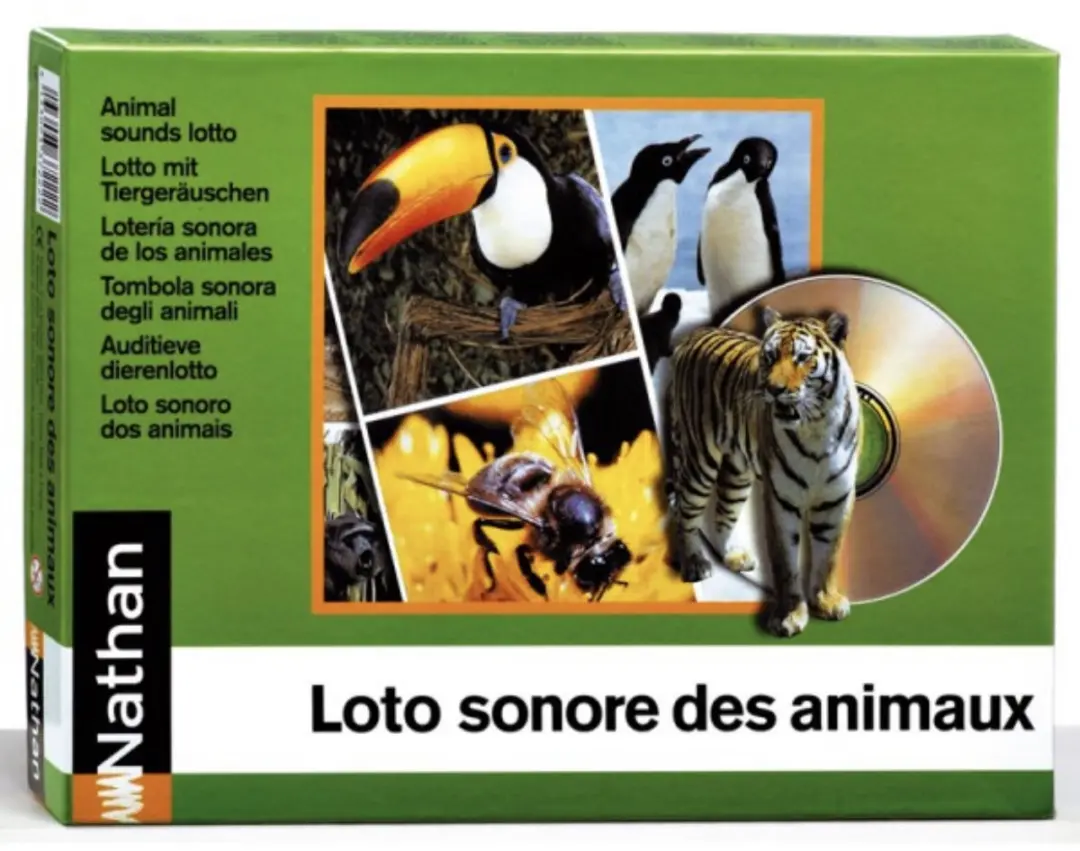 Dierengeluiden bingo
