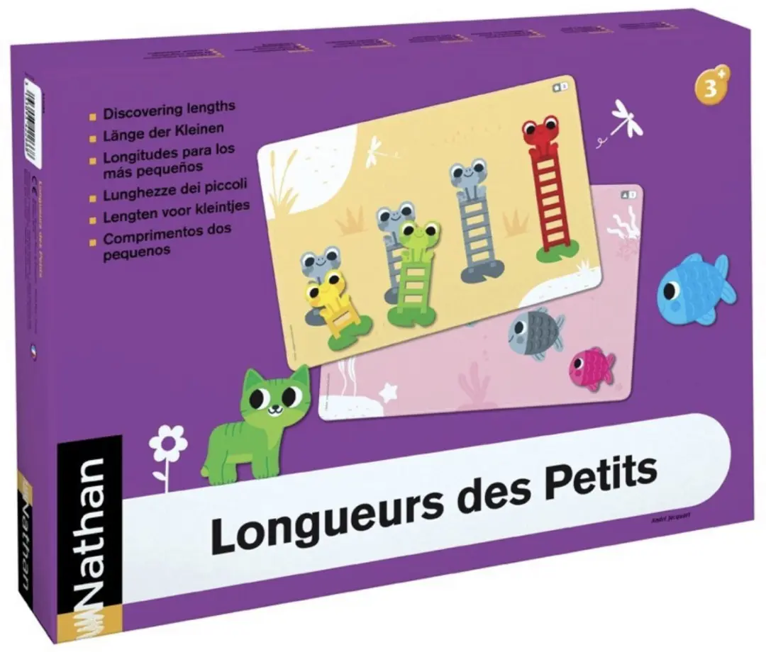 Spel verschillende afmetingen, Ik leer meten