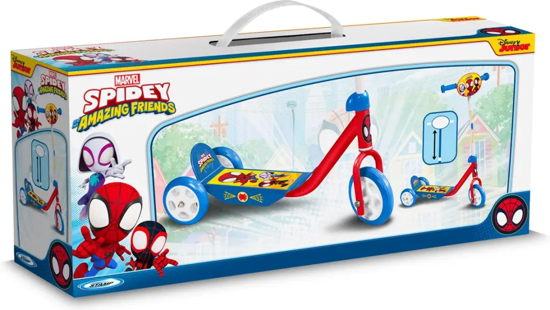 Marvel Spidey 3-wiels Kinderstep - afbeelding 4 van 5