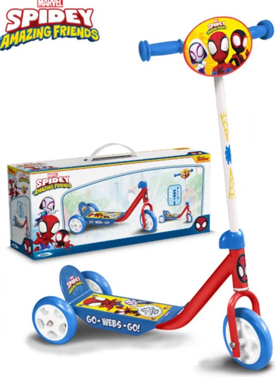 Marvel Spidey 3-wiels Kinderstep - afbeelding 2 van 5