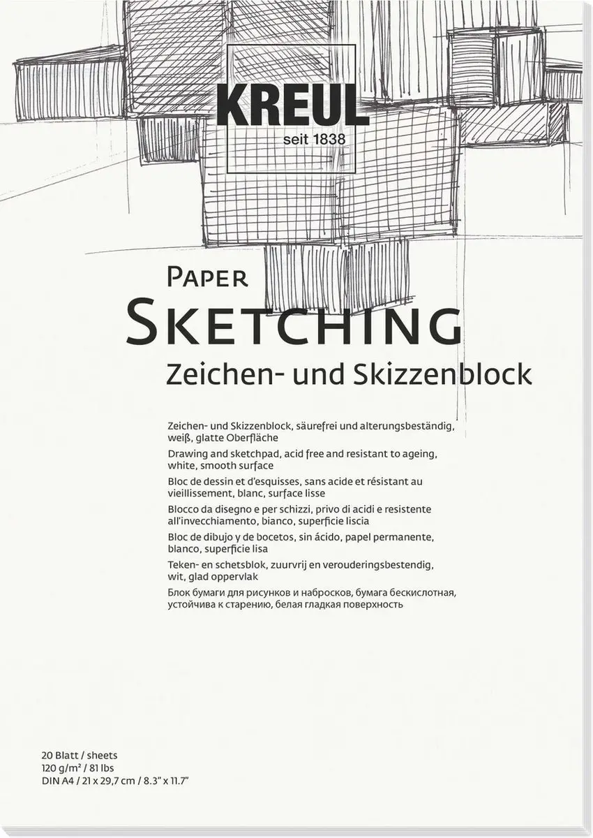 KREUL Paper A5 Schetsblok