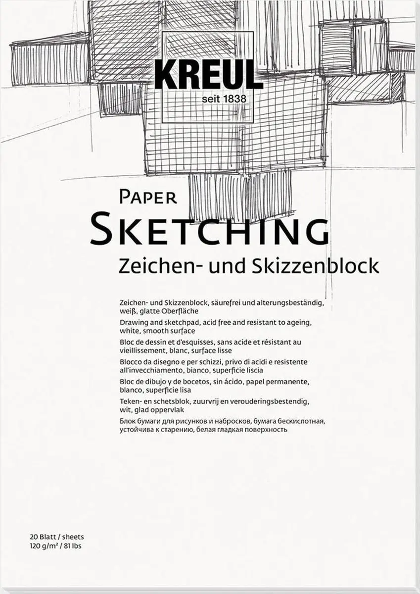 Kreul Paper A4 Schetsblok