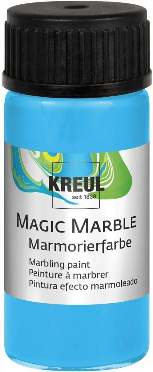 KREUL Lichtblauwe Magic Marble Marmer effect verf