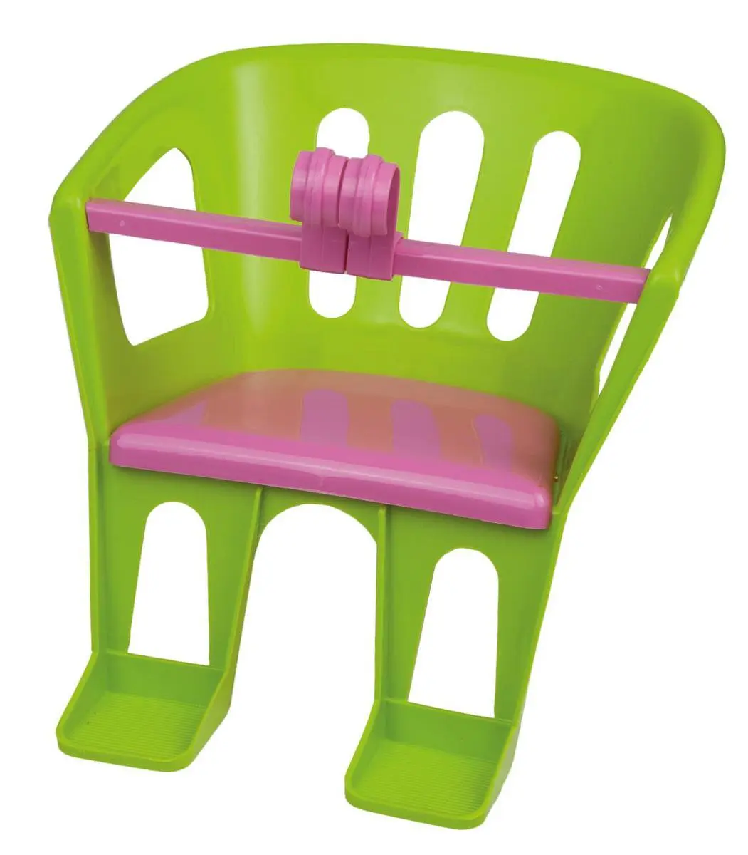 Lena Fietsstoeltje voor Aan het Stuur - Babypop - Roze - afbeelding 5 van 6