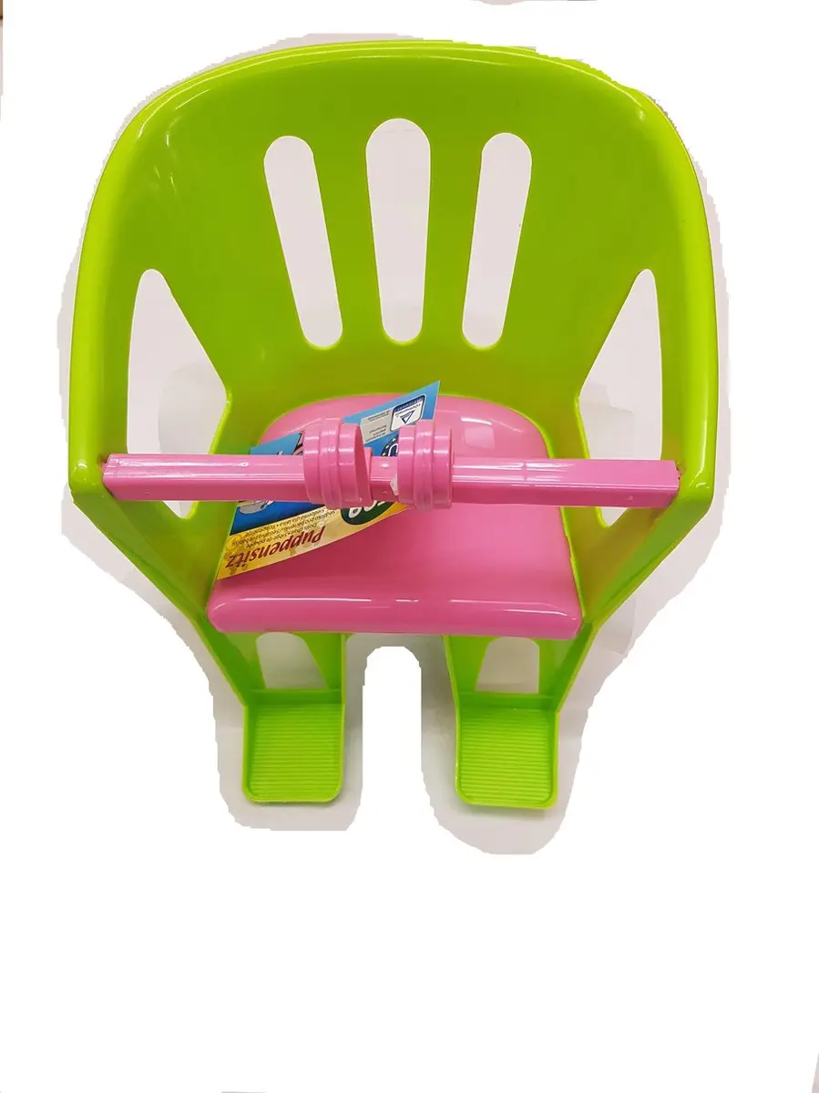 Lena Fietsstoeltje voor Aan het Stuur - Babypop - Roze - afbeelding 4 van 6