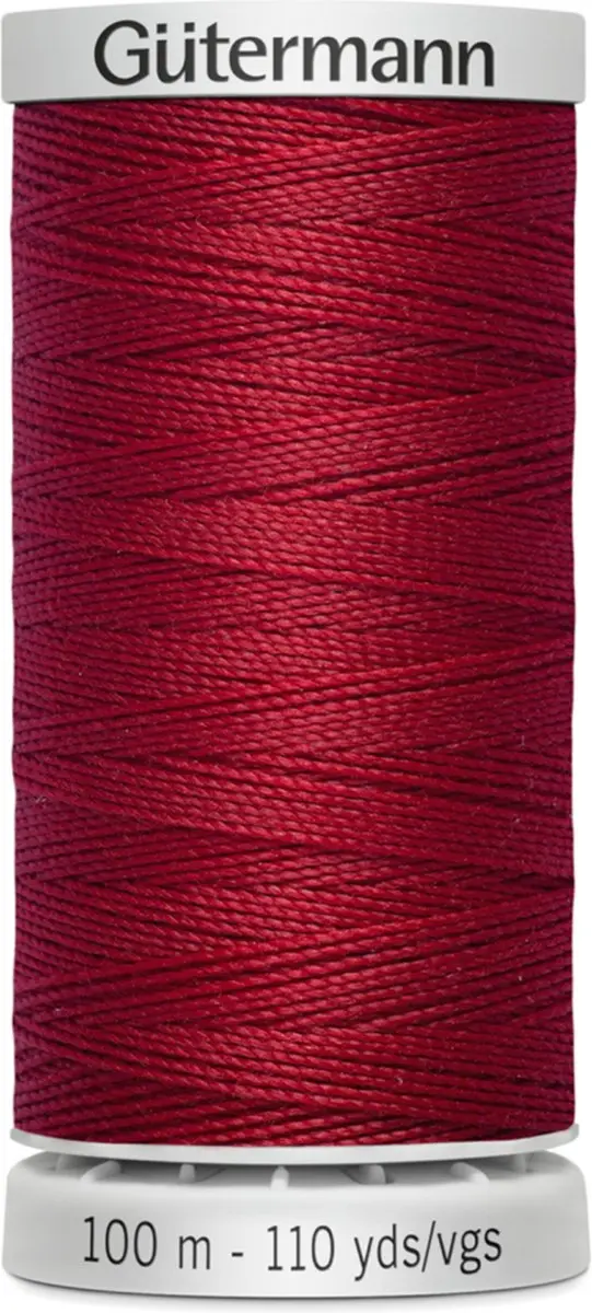 Gutermann Super Sterk Garen 100 Mtr. Col. 046 Rood.