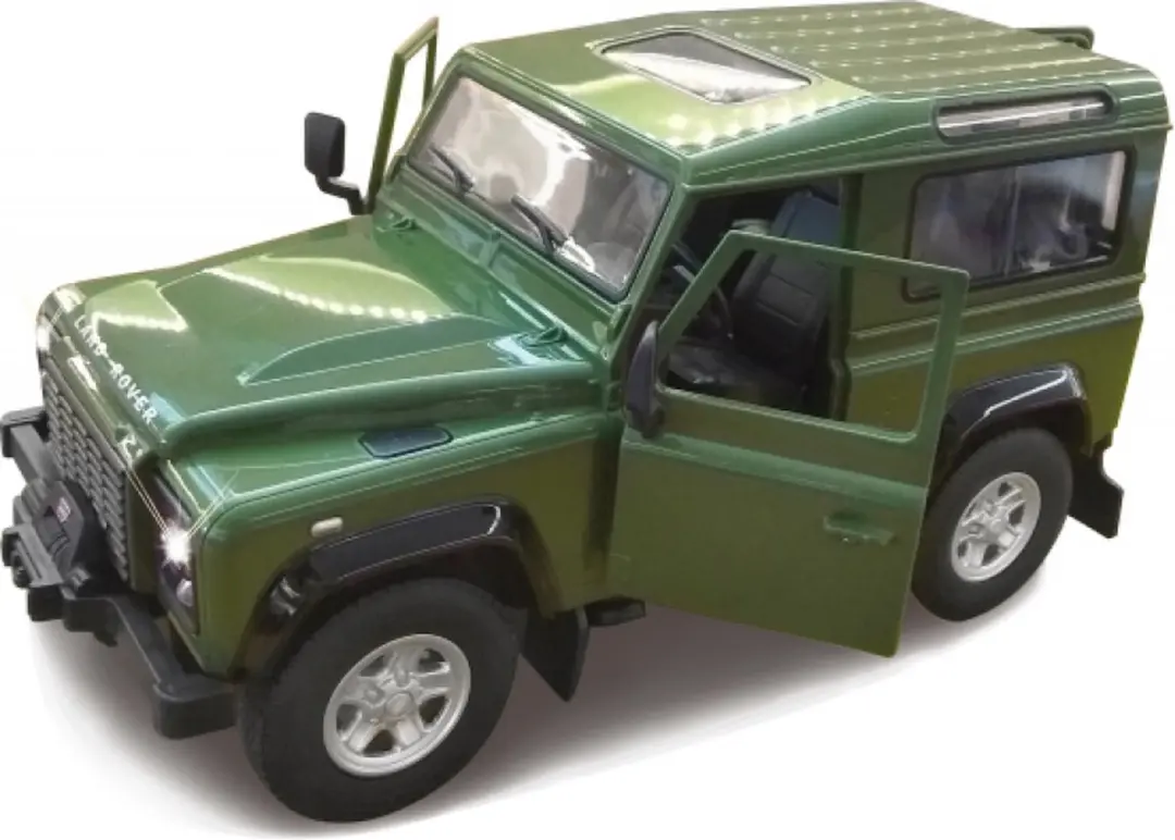 Jamara Land Rover Defender 1:14 - Groen - afbeelding 4 van 6