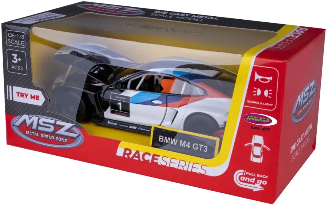 Jamara BMW M4 GT3 Diecast 1:32 - afbeelding 5 van 6