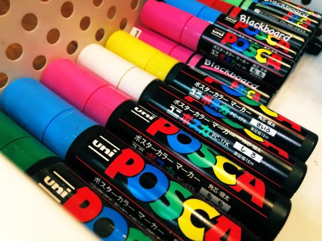 Posca PC-8K Verfmarkers set - 8 stuks - afbeelding 5 van 6