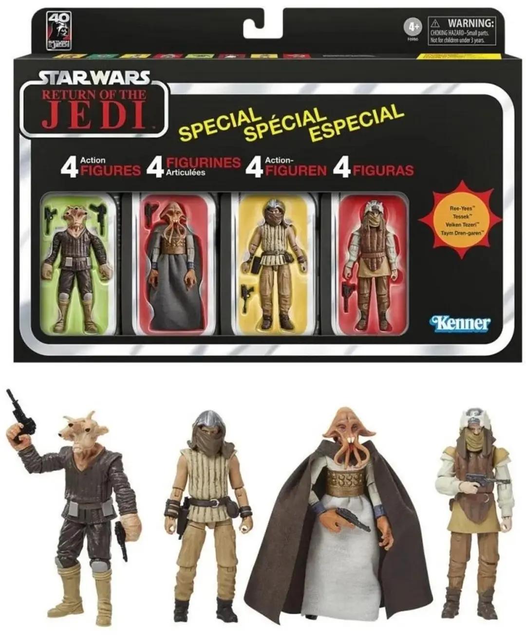 Star Wars Episode VI Vintage Collection Action Figure 4-Pack Jabba's Court Deniz