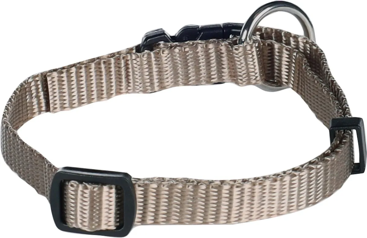 Flamingo Ziggi Halsband - XS 20-35cm - Grijs