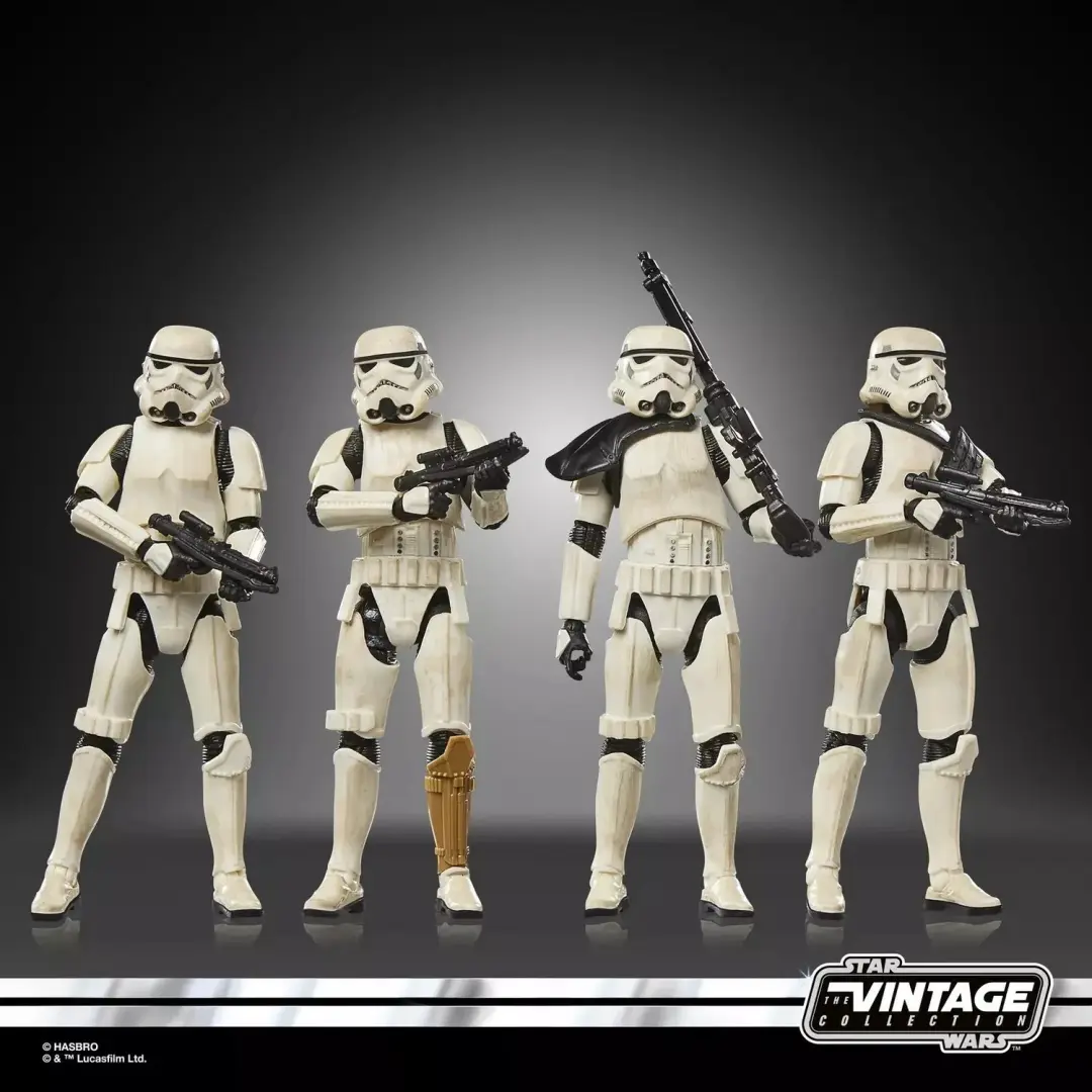 Star Wars Vintage Collection Remnant Stormtrooper 4-pack 10cm