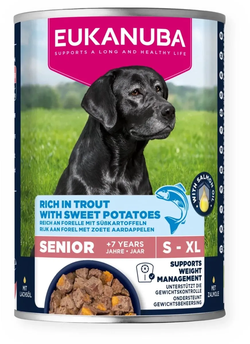 Eukanuba Nat Life Care Dog Senior Lam & Aardappel 400g
