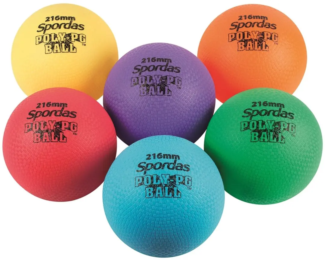 Megaform speelbal set gekleurd