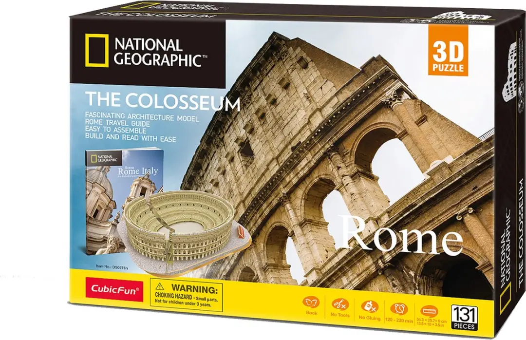 National Geographic 3D Puzzel Het Colosseum