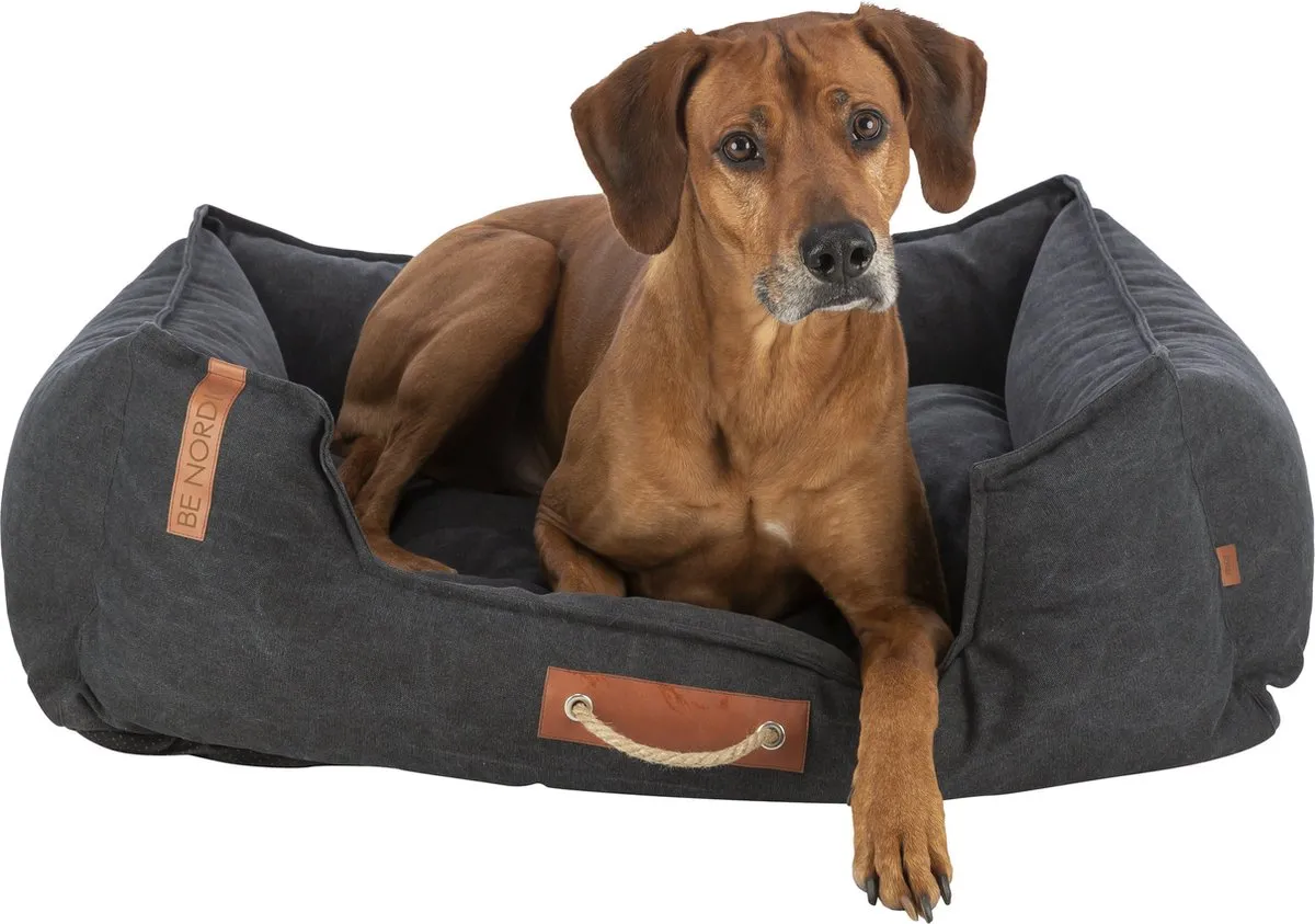Trixie Be Nordic Fohr Hondenmand Hoekig - 100x80cm Zwart