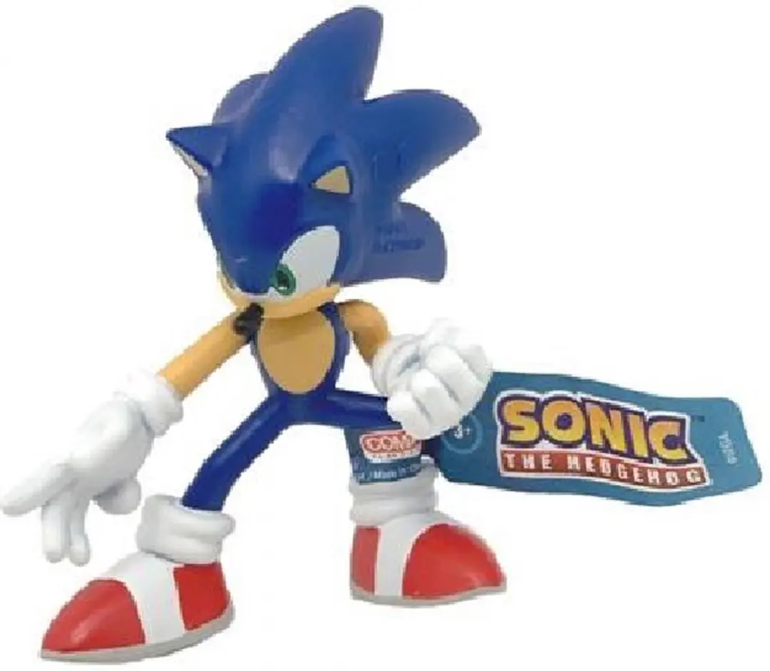 Sonic the Hedgehog Speelfiguren Set - 4 Stuks - 8cm - afbeelding 2 van 6