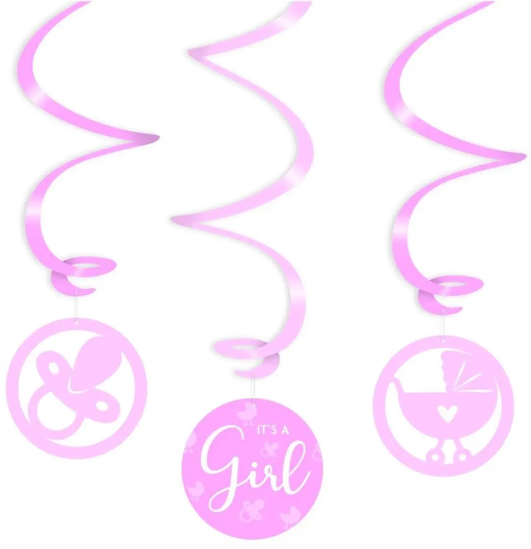 Swirl decorations