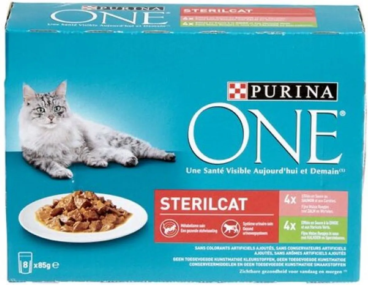 Purina ONE Adult Fijne Malse Reepjes
