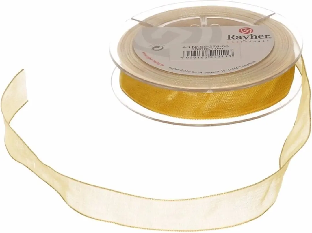 Rayher Hobby decoratie organza sierlint