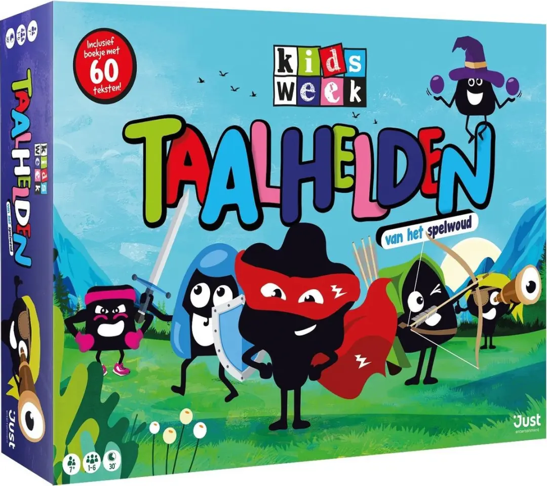 Just Games Taalhelden Van Het Spelwoud educatief bordspel - afbeelding 5 van 6