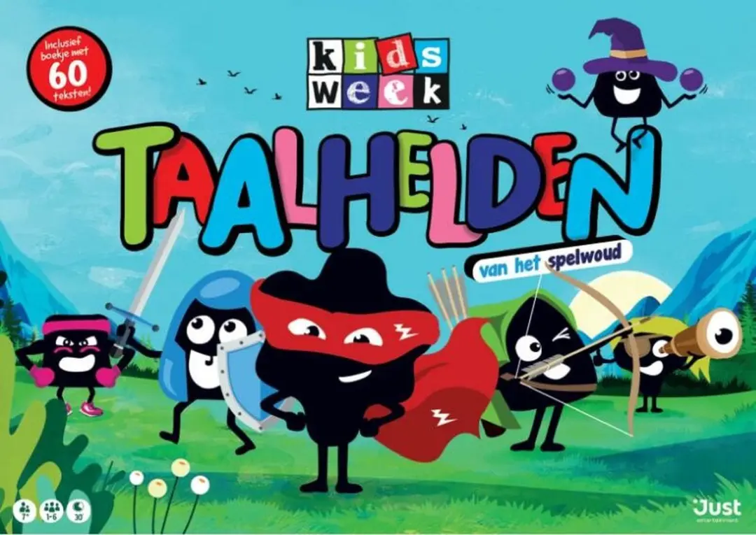 Just Games Taalhelden Van Het Spelwoud educatief bordspel