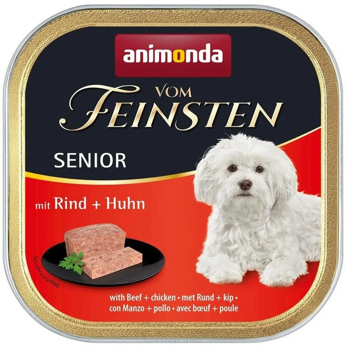 Animonda Dog Vom Feinsten Senior Rund & Kip 22x150g