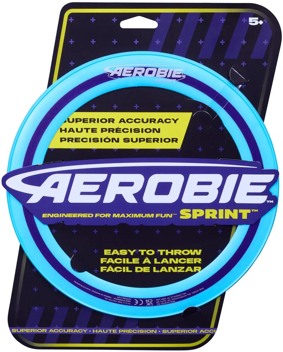 Werpring Aerobie Sprint Ring Blue 6075917 Blauw 25 cm