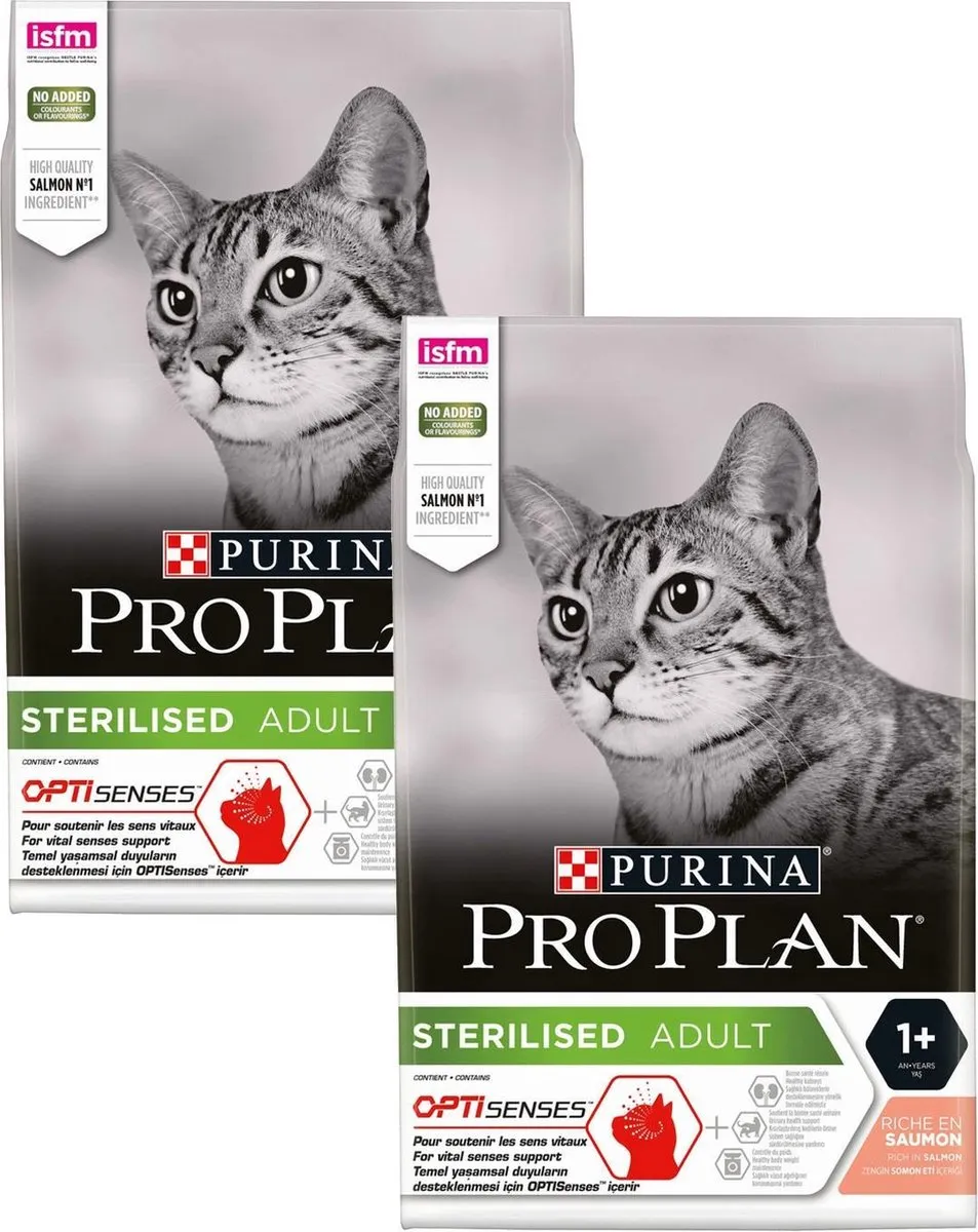Pro Plan Cat Sterilised Sensitive Zalm 2x3kg