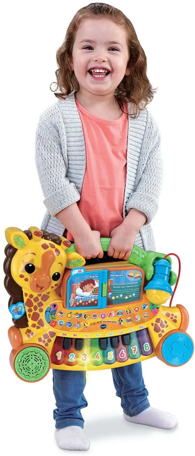 VTech Jungle Rock Mijn Piano Giraf - afbeelding 4 van 6