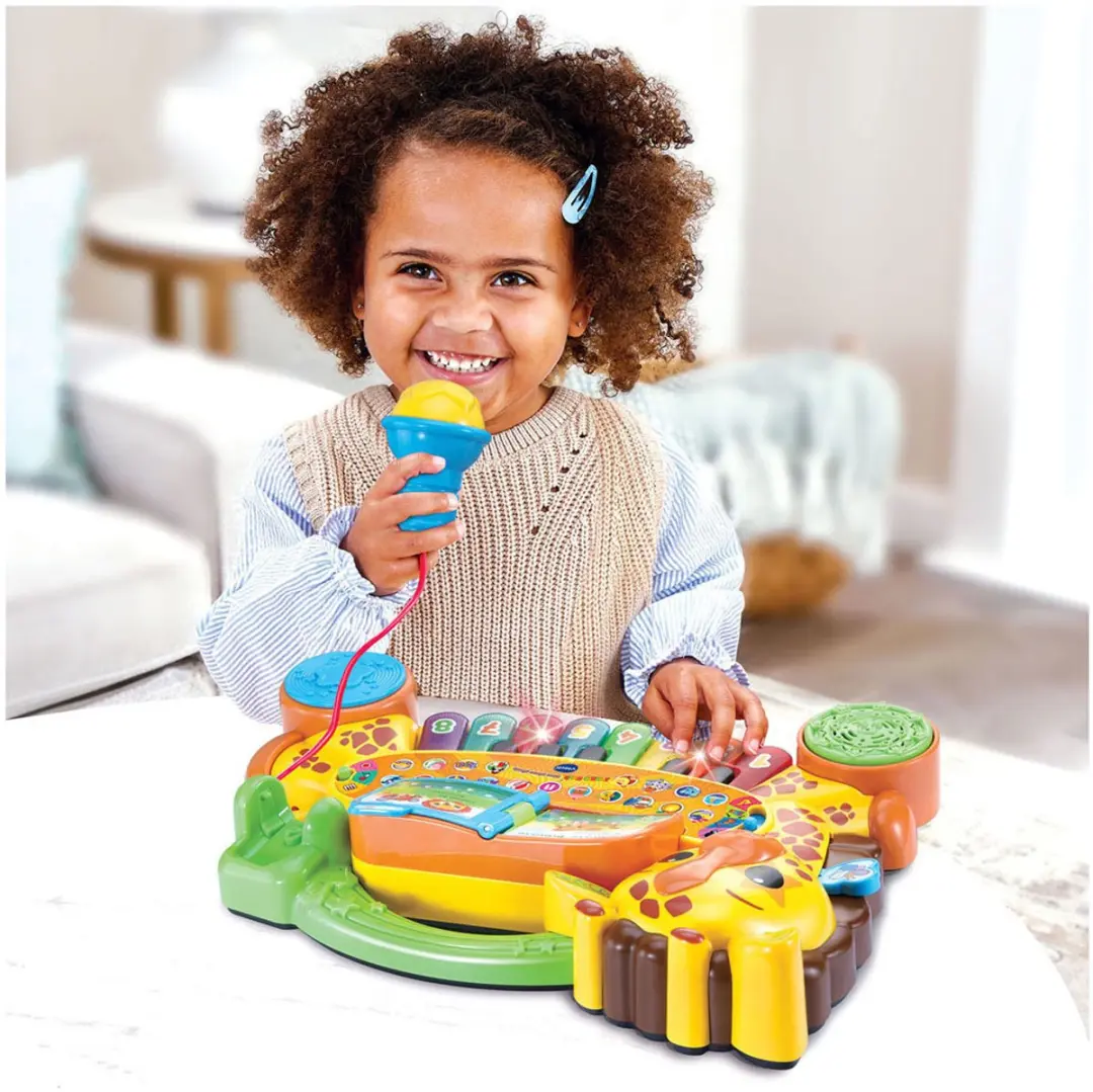 VTech Jungle Rock Mijn Piano Giraf - afbeelding 5 van 6