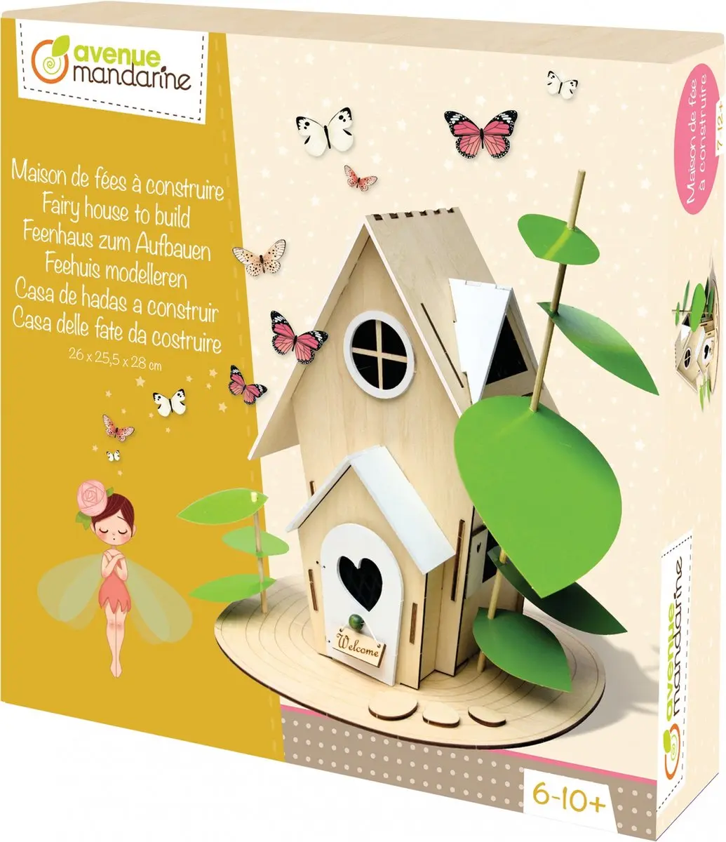 Clairefontaine CO174C knutselpakket vogelhuisje