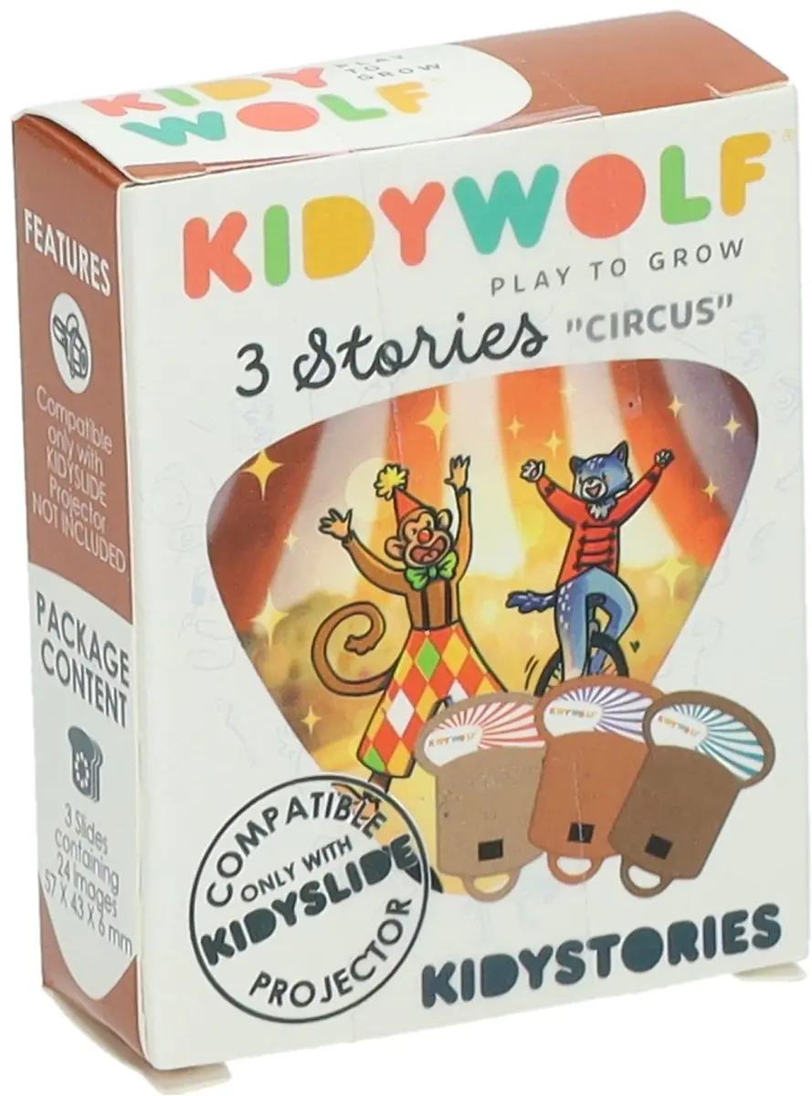 Kidywolf KIDYSTORIES flashlight cartridges `Circus´