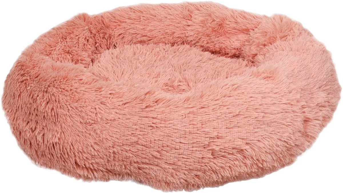 Flamingo Mand Krems Oudroze - 50x32x18cm