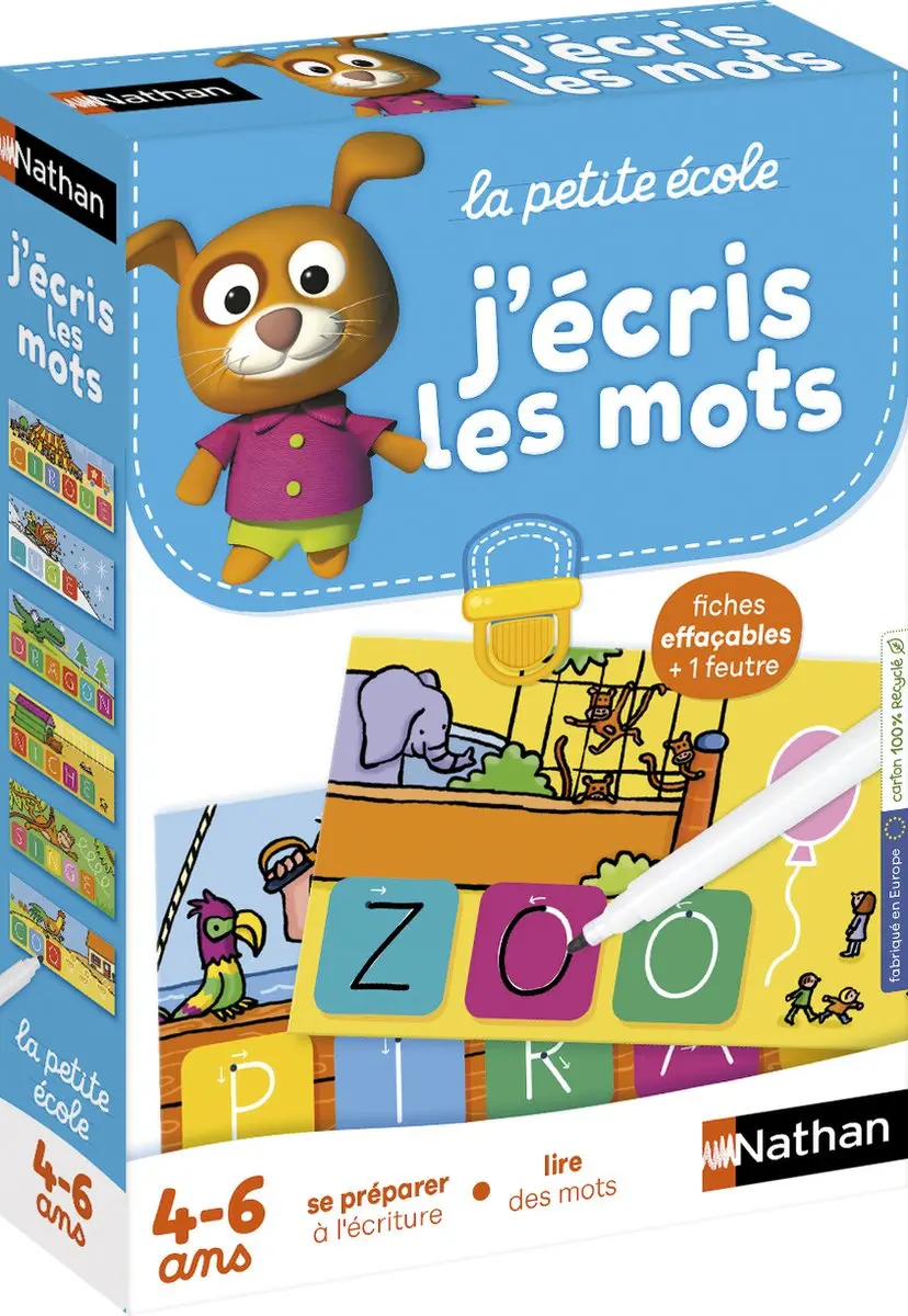 Educatief spel voor kinderen Nathan I Write the Words (FR)