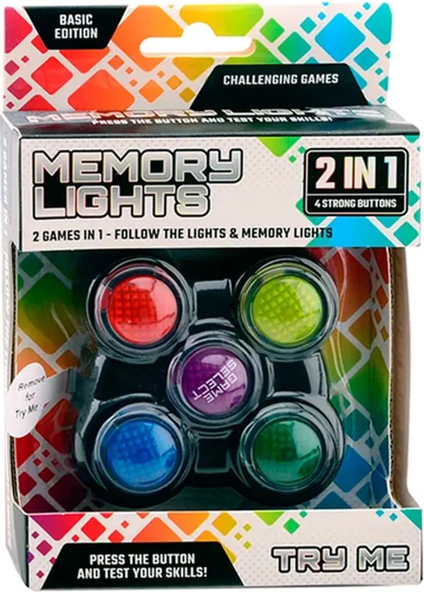 Johntoy Memo Volgspel 2-in-1 Licht en Geluid - afbeelding 4 van 4