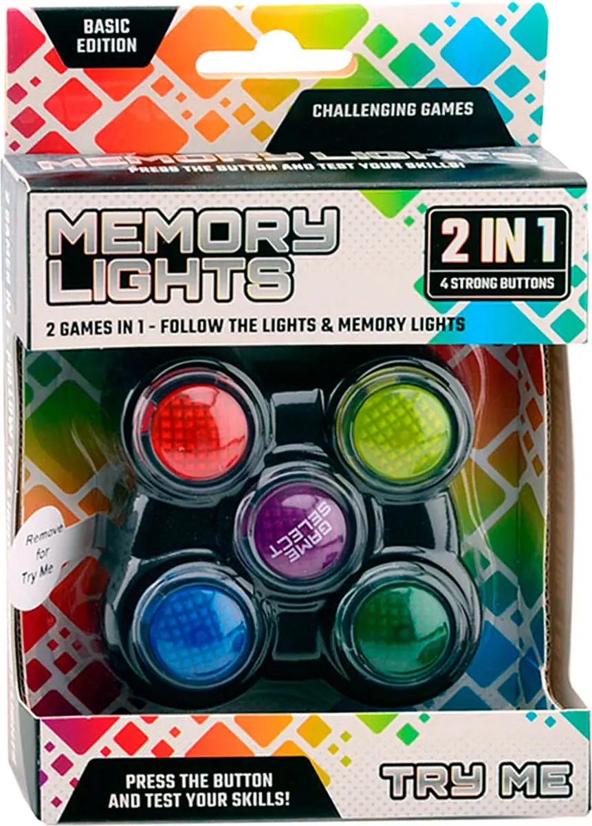Johntoy Memo Volgspel 2-in-1 Licht en Geluid - afbeelding 3 van 4