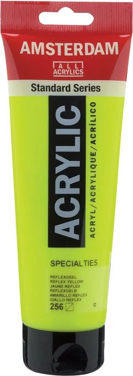 Amsterdam Acrylverf Tube 250ml Reflexgeel 256