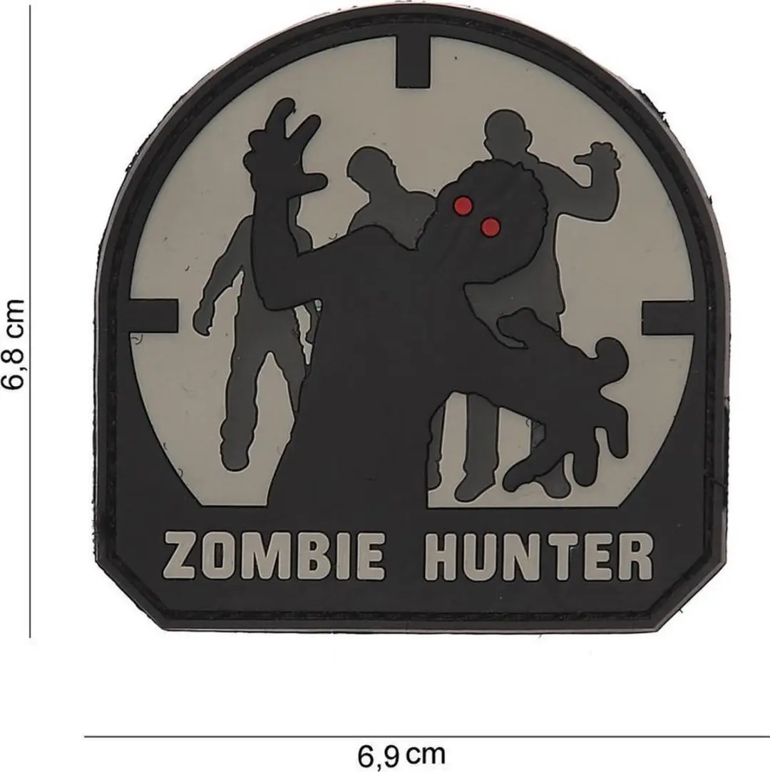 101 Inc Embleem 3D Pvc Zombie Hunter Swat 12033
